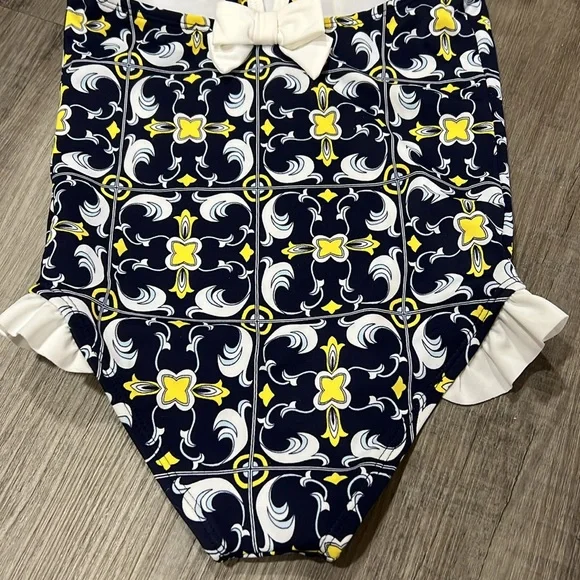 Janie and Jack one piece swimsuit size 5 - Picture 6 of 10